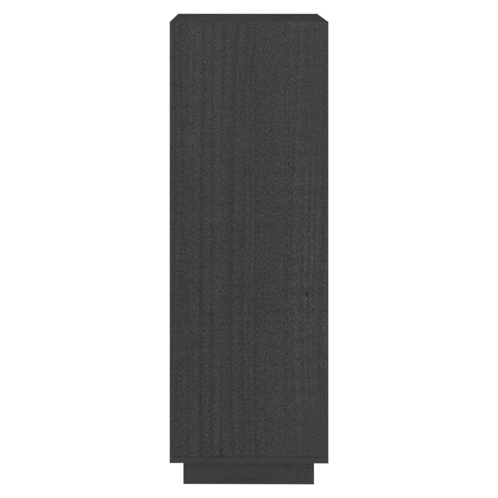 vidaXL Bibliotecă/Separator cameră gri 40x35x103 cm lemn masiv de pin vidaXL Bibliotecă/Separator cameră gri 40x35x103 cm lemn masiv de pin