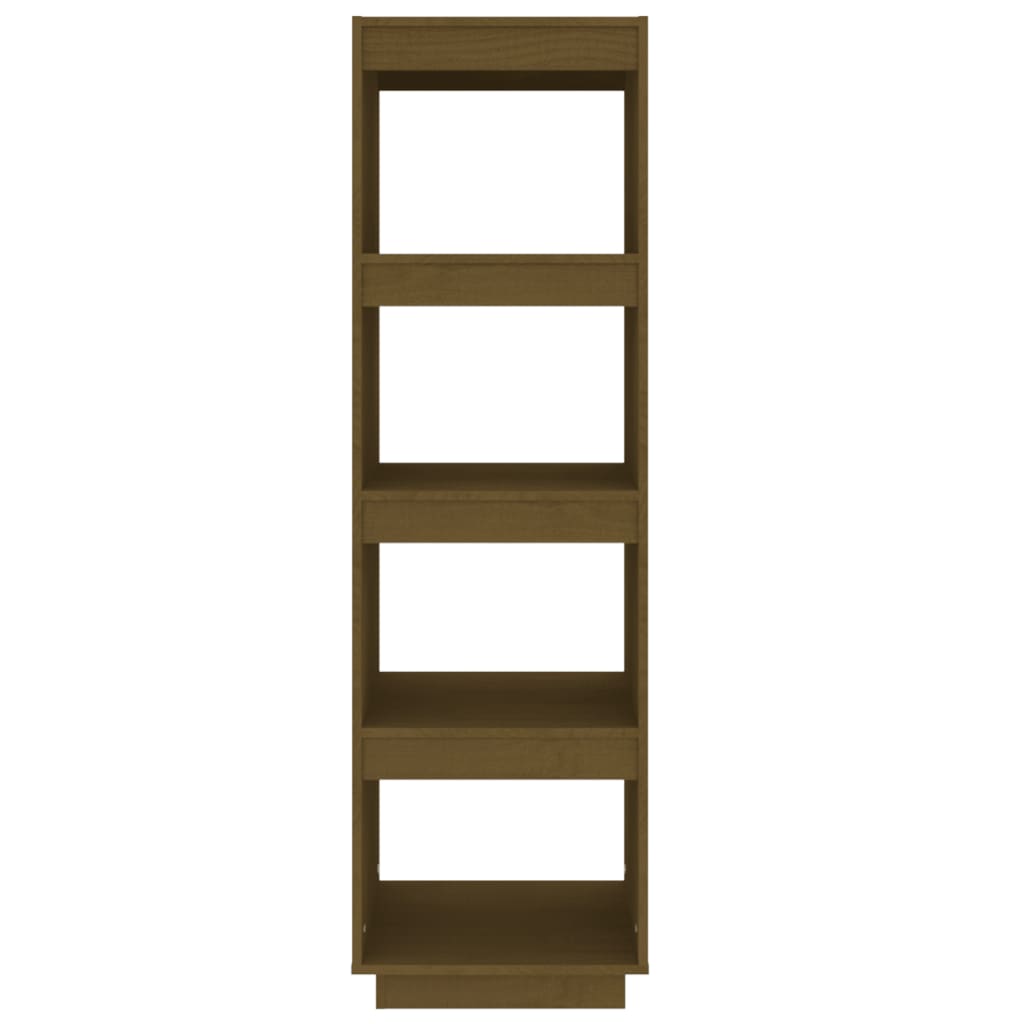 vidaXL Bibliotecă/Separator cameră maro miere 40x35x135cm lemn pin vidaXL Bibliotecă/Separator cameră maro miere 40x35x135cm lemn pin