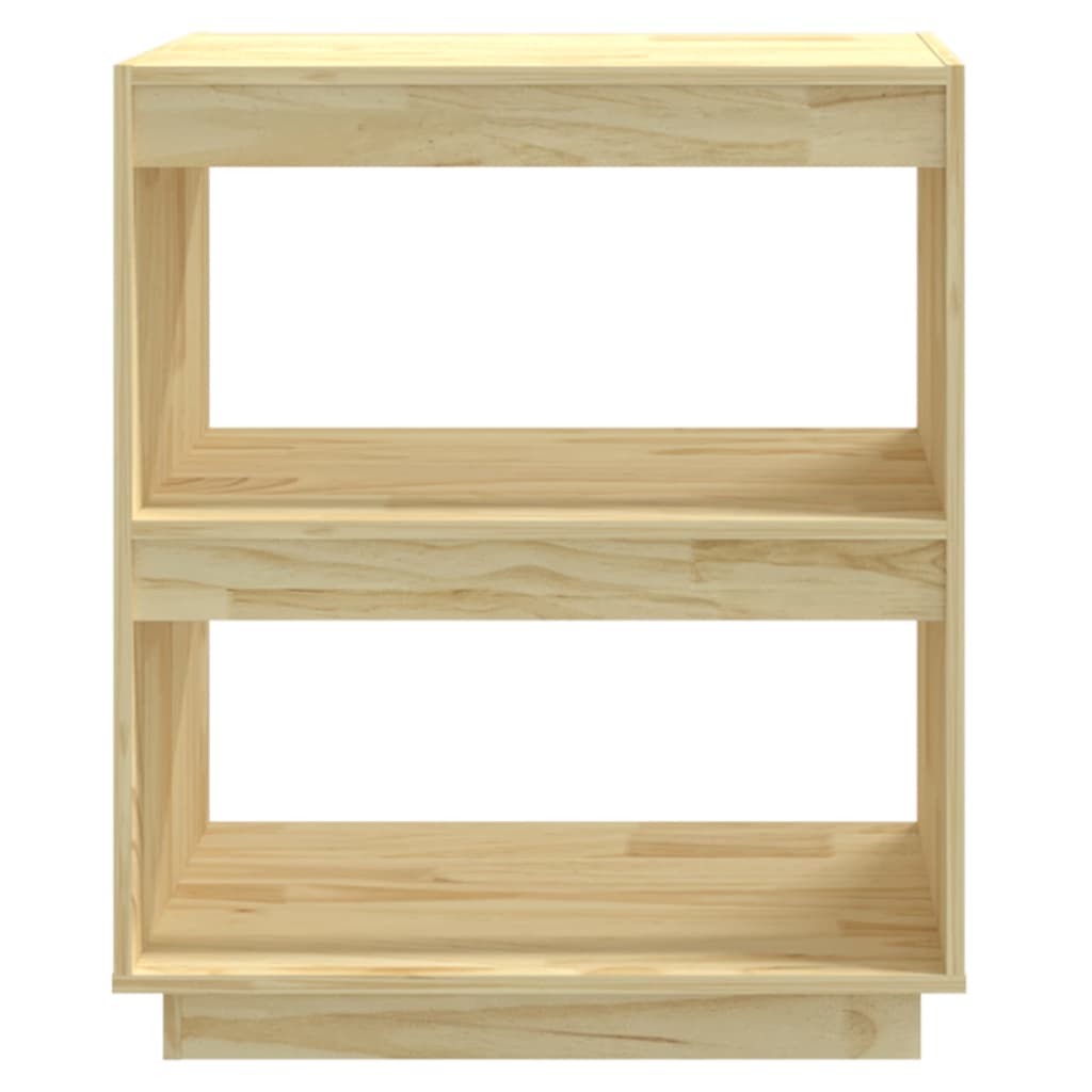 vidaXL Bibliotecă, 60x35x71 cm, lemn masiv de pin vidaXL Bibliotecă, 60x35x71 cm, lemn masiv de pin