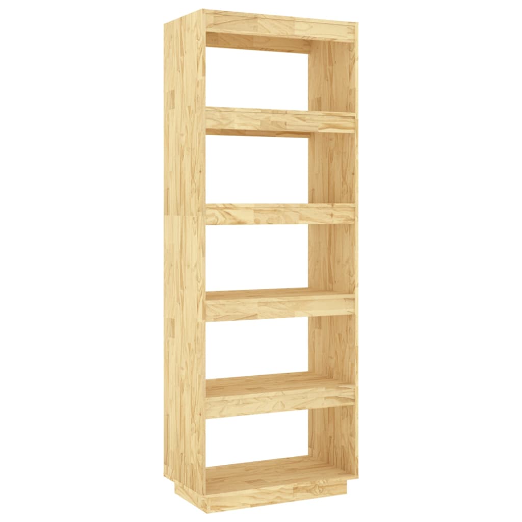 vidaXL Bibliotecă/Separator cameră, 60x35x167 cm, lemn masiv pin vidaXL Bibliotecă/Separator cameră, 60x35x167 cm, lemn masiv pin