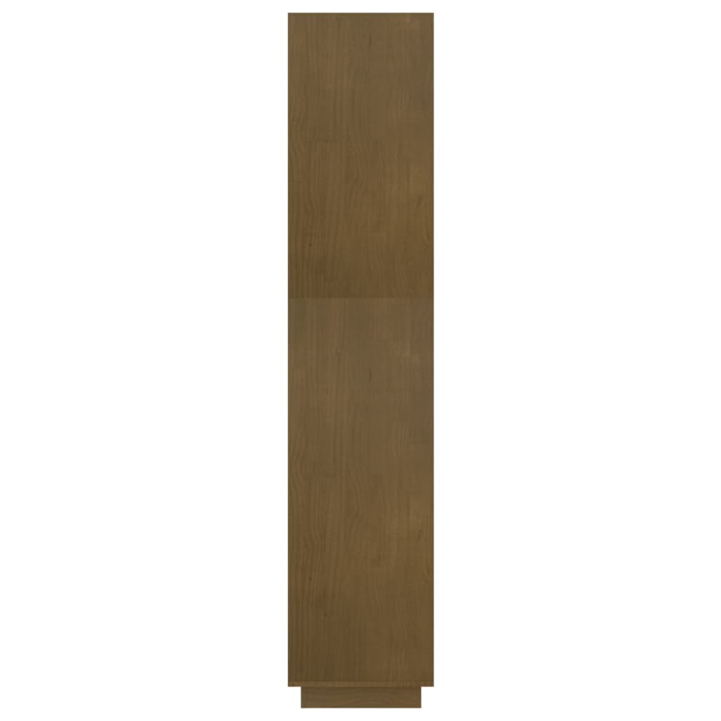 vidaXL Bibliotecă/Separator cameră, maro miere, 60x35x167 cm, lemn pin vidaXL Bibliotecă/Separator cameră, maro miere, 60x35x167 cm, lemn pin