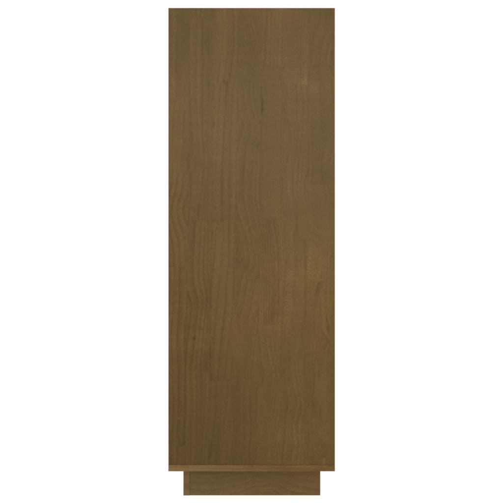vidaXL Bibliotecă/Separator cameră maro miere 80x35x103 cm lemn pin