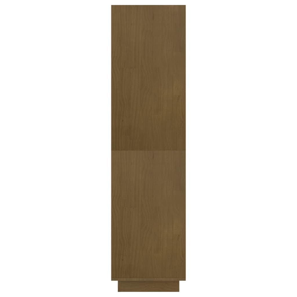 vidaXL Bibliotecă/Separator cameră, maro miere, 80x35x135 cm lemn pin vidaXL Bibliotecă/Separator cameră, maro miere, 80x35x135 cm lemn pin