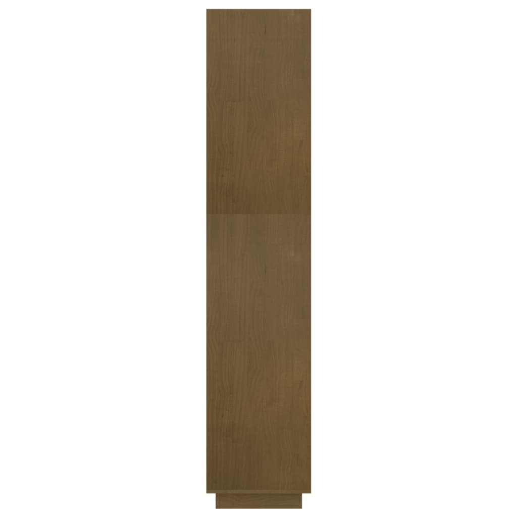 vidaXL Bibliotecă/Separator cameră, maro miere, 80x35x167 cm lemn pin