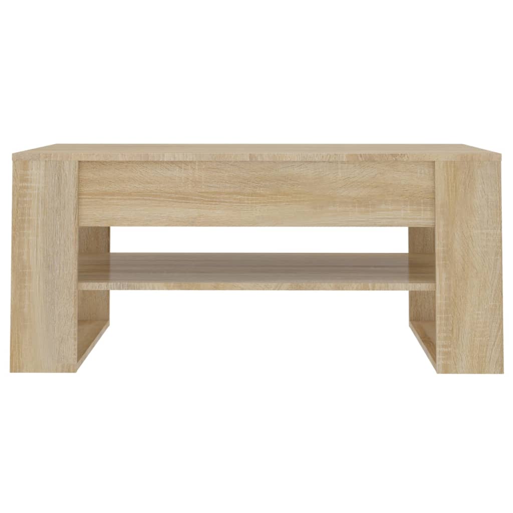 vidaXL Măsuță de cafea, stejar Sonoma, 102x55x45 cm, lemn prelucrat vidaXL Măsuță de cafea, stejar Sonoma, 102x55x45 cm, lemn prelucrat