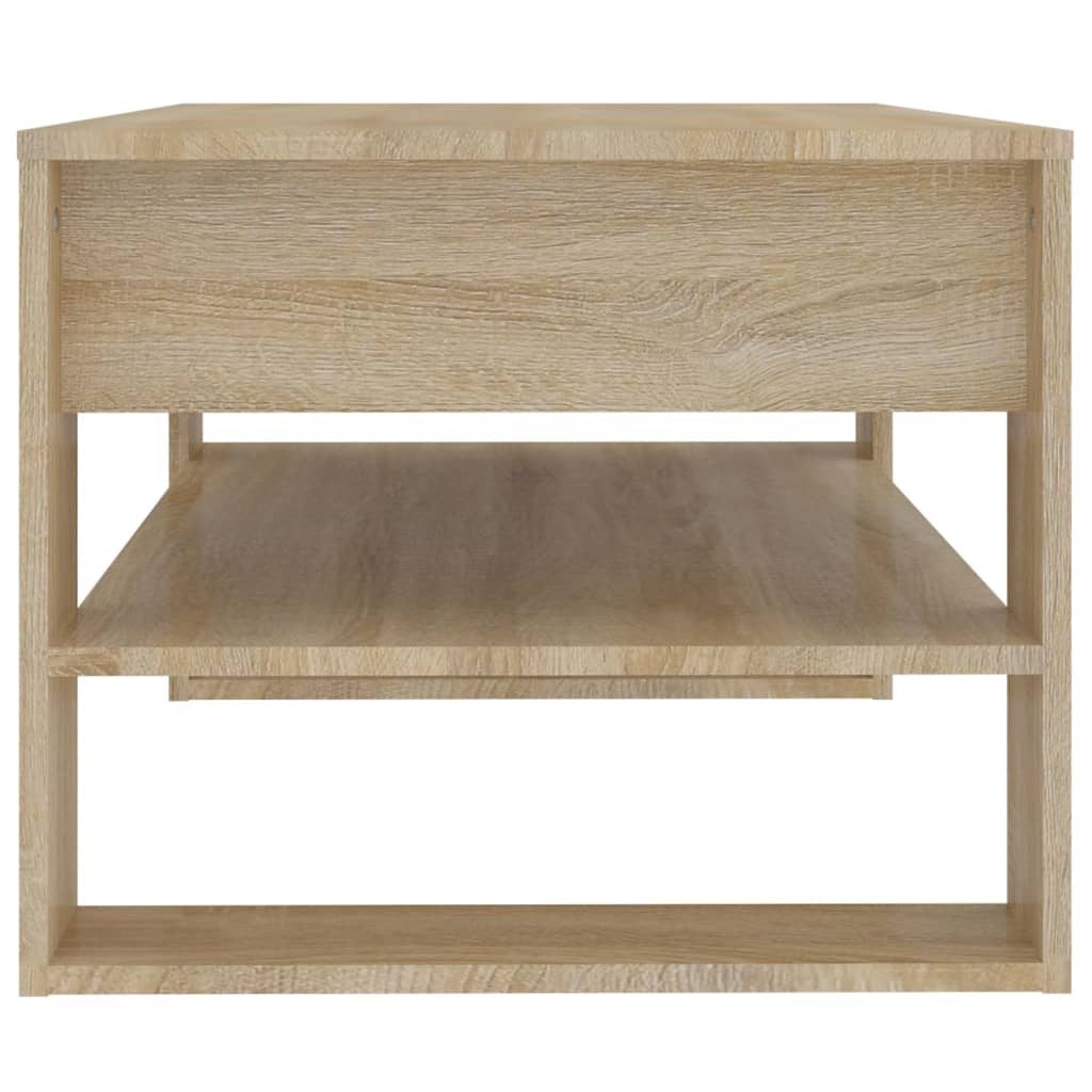 vidaXL Măsuță de cafea, stejar Sonoma, 102x55x45 cm, lemn prelucrat vidaXL Măsuță de cafea, stejar Sonoma, 102x55x45 cm, lemn prelucrat