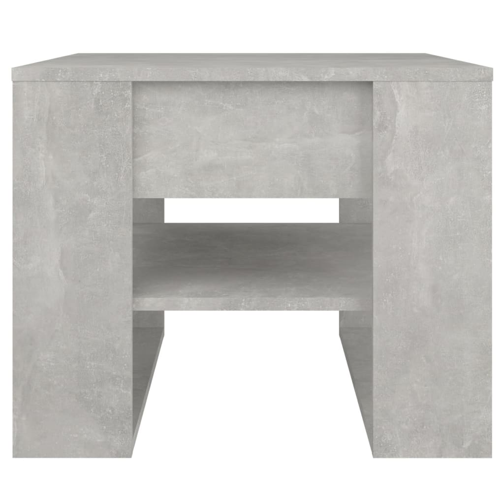 vidaXL Măsuță de cafea, gri beton, 55,5x55x45 cm, lemn prelucrat vidaXL Măsuță de cafea, gri beton, 55,5x55x45 cm, lemn prelucrat