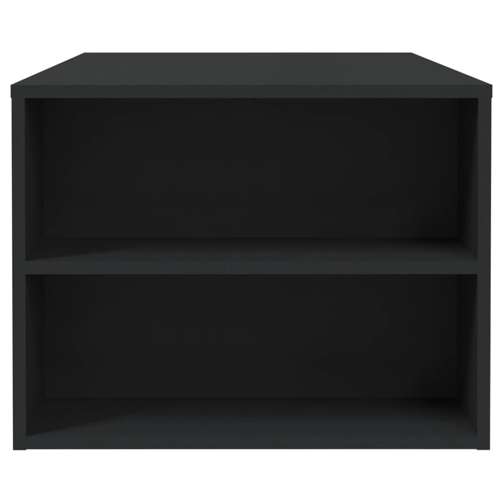 vidaXL Măsuță de cafea, negru, 102x55x42 cm, lemn prelucrat