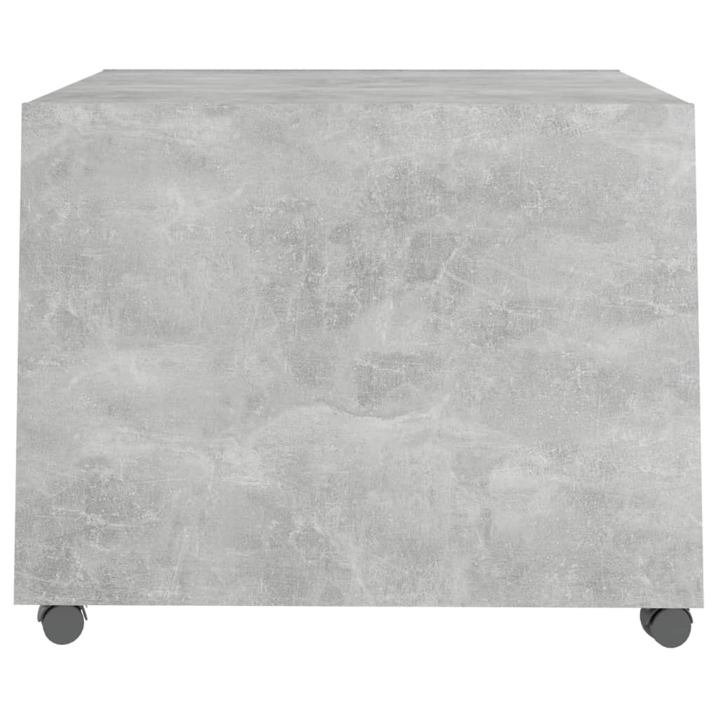vidaXL Măsuță de cafea, gri beton, 55x55x40 cm, lemn prelucrat vidaXL Măsuță de cafea, gri beton, 55x55x40 cm, lemn prelucrat