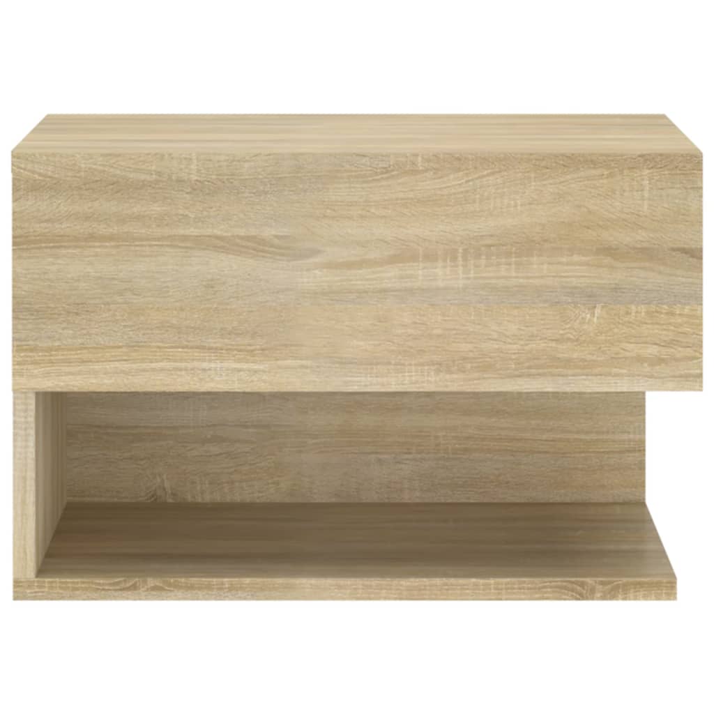 vidaXL Noptiere de perete, 2 buc., stejar sonoma vidaXL Noptiere de perete, 2 buc., stejar sonoma