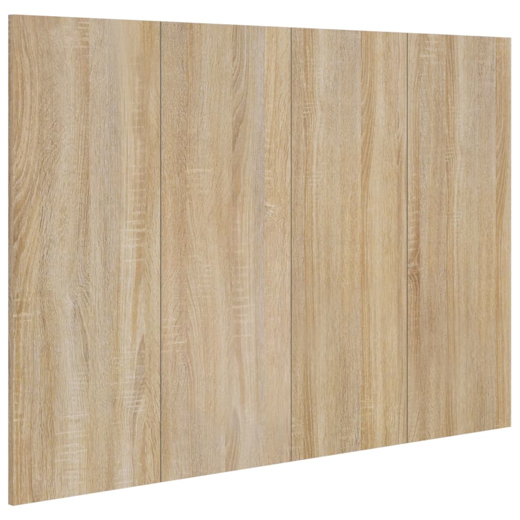 vidaXL Tăblie de pat, stejar Sonoma, 120x1,5x80 cm, lemn prelucrat