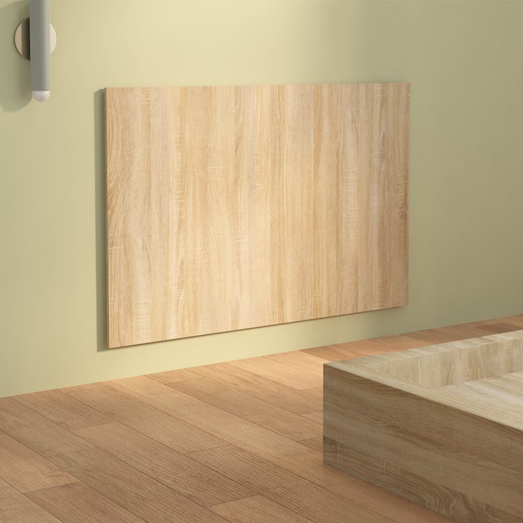 vidaXL Tăblie de pat, stejar Sonoma, 120x1,5x80 cm, lemn prelucrat
