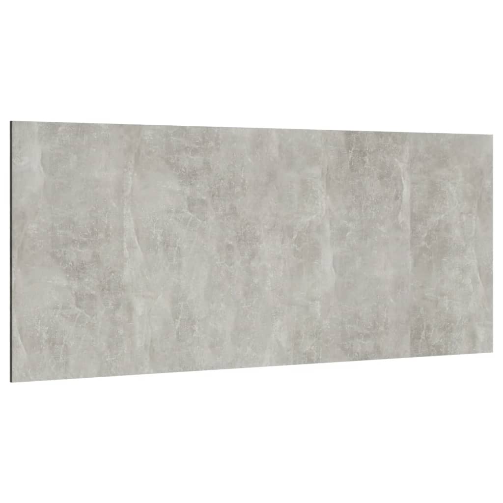vidaXL Tăblie de pat, gri beton, 200x1,5x80 cm, lemn prelucrat