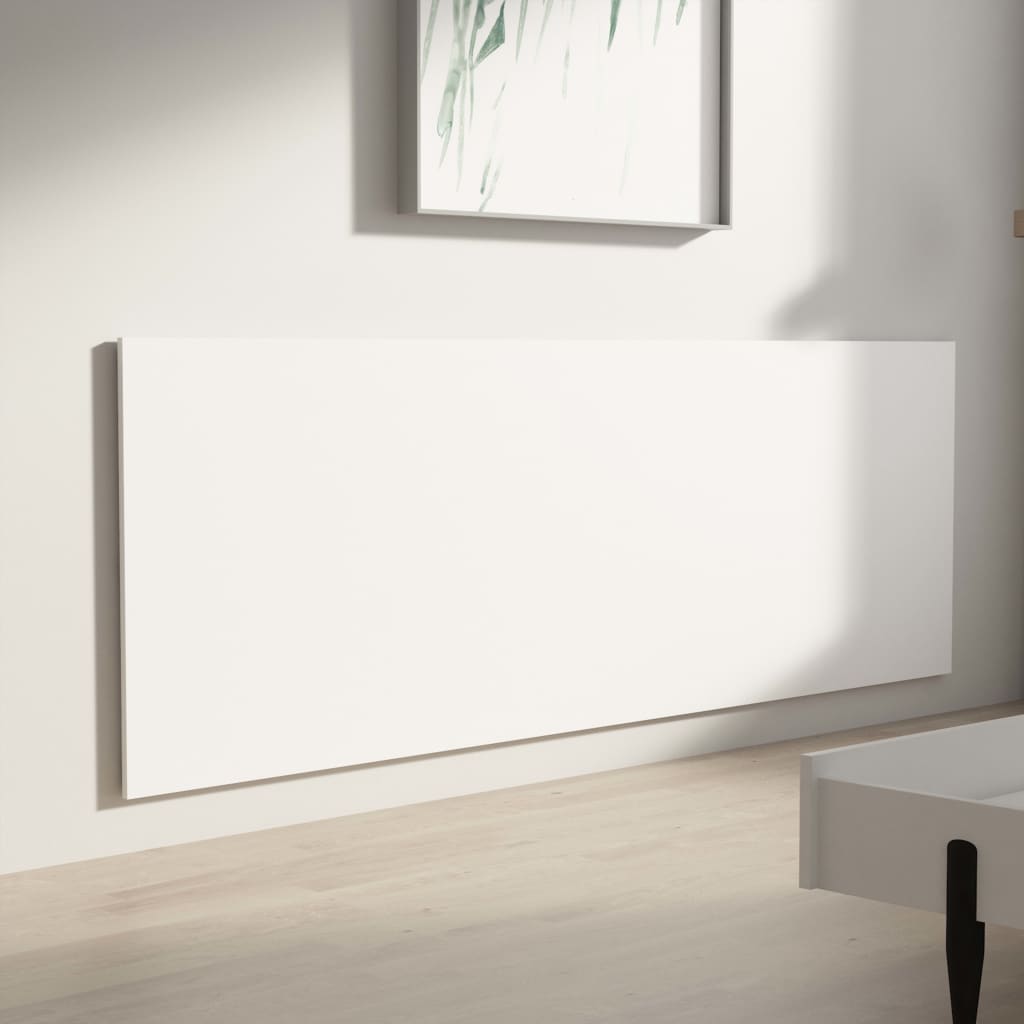 vidaXL Tăblie de perete,alb,240x1,5x80 cm, lemn prelucrat