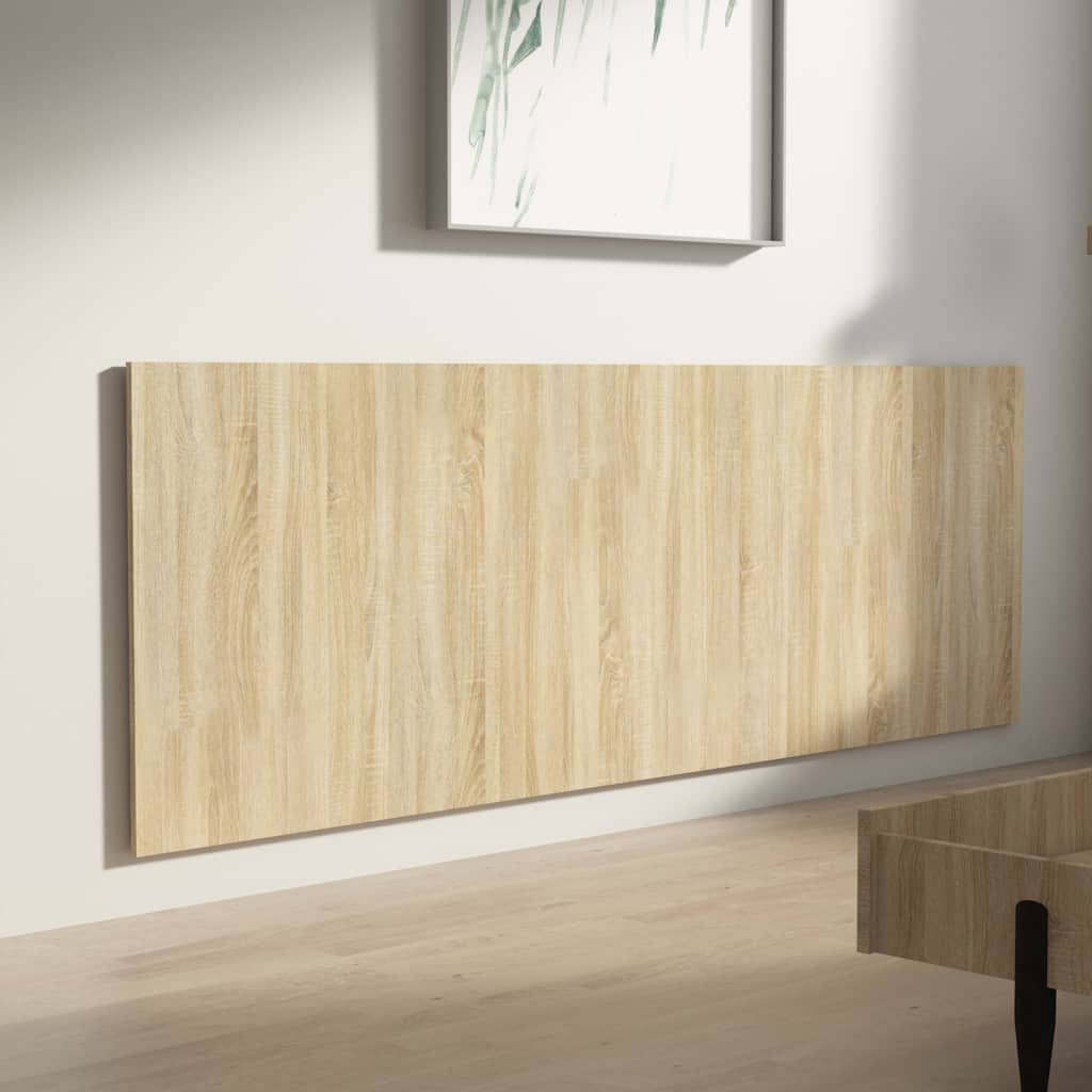 vidaXL Tăblie de pat,perete,stejar Sonoma,240x1,5x80 cm,lemn prelucrat vidaXL Tăblie de pat,perete,stejar Sonoma,240x1,5x80 cm,lemn prelucrat