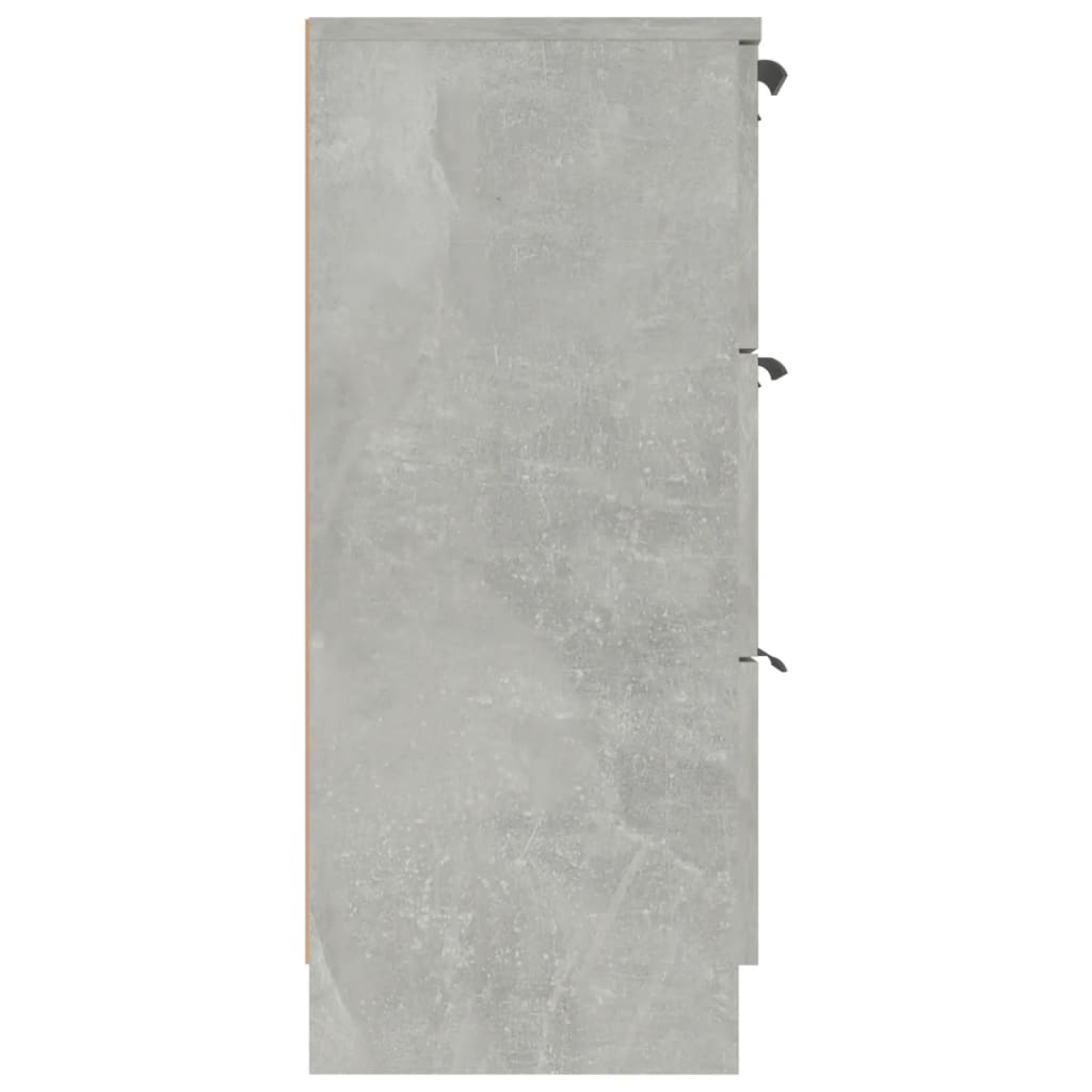 vidaXL Dulap, gri beton, 60x30x70 cm, lemn prelucrat vidaXL Dulap, gri beton, 60x30x70 cm, lemn prelucrat