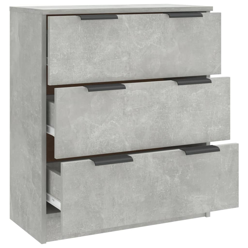 vidaXL Dulap, gri beton, 60x30x70 cm, lemn prelucrat vidaXL Dulap, gri beton, 60x30x70 cm, lemn prelucrat