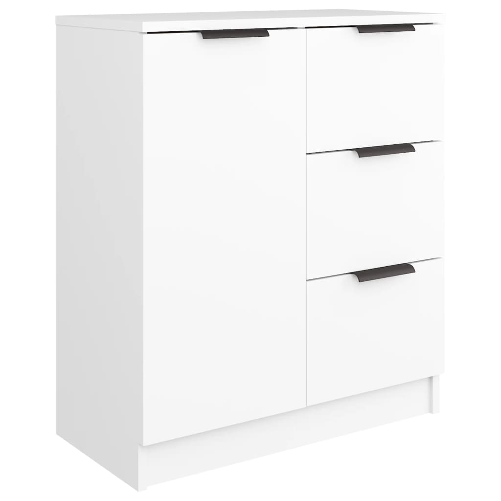 vidaXL Dulap, alb, 60x30x70 cm, lemn prelucrat