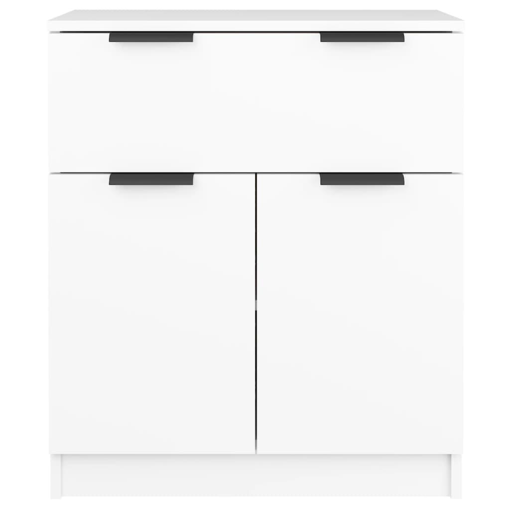 vidaXL Dulap, alb, 60x30x70 cm, lemn prelucrat