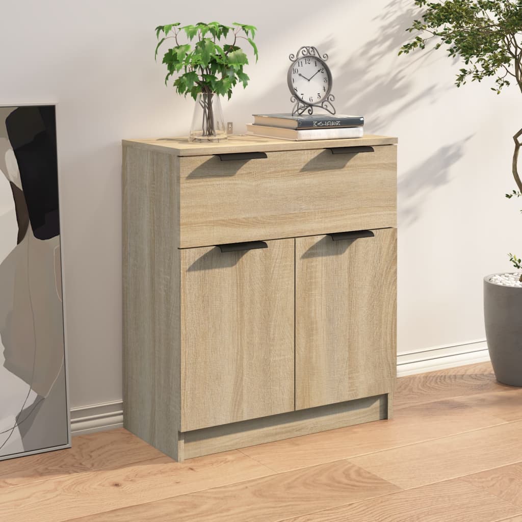 vidaXL Servantă, stejar sonoma, 60x30x70 cm, lemn prelucrat vidaXL Servantă, stejar sonoma, 60x30x70 cm, lemn prelucrat