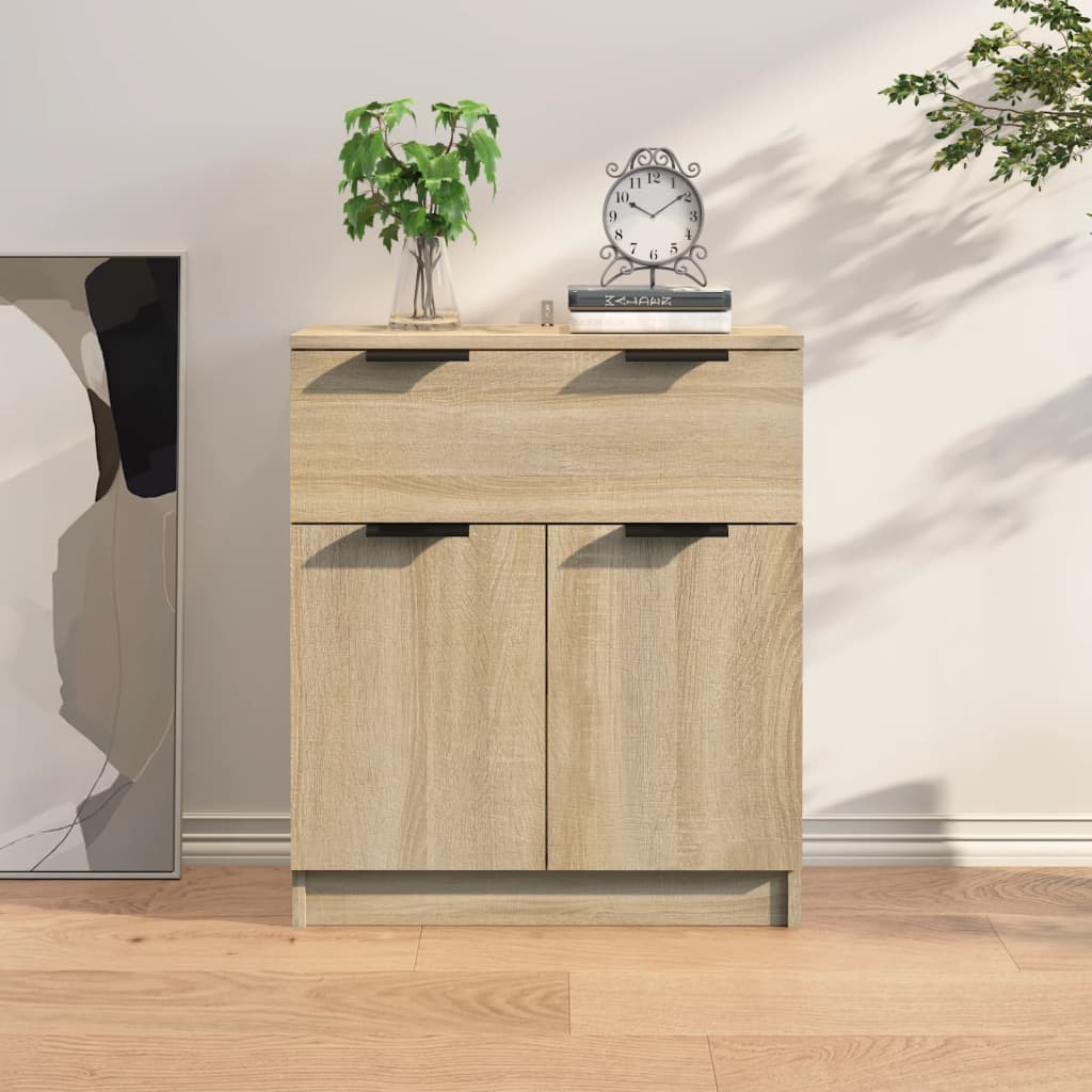 vidaXL Servantă, stejar sonoma, 60x30x70 cm, lemn prelucrat vidaXL Servantă, stejar sonoma, 60x30x70 cm, lemn prelucrat