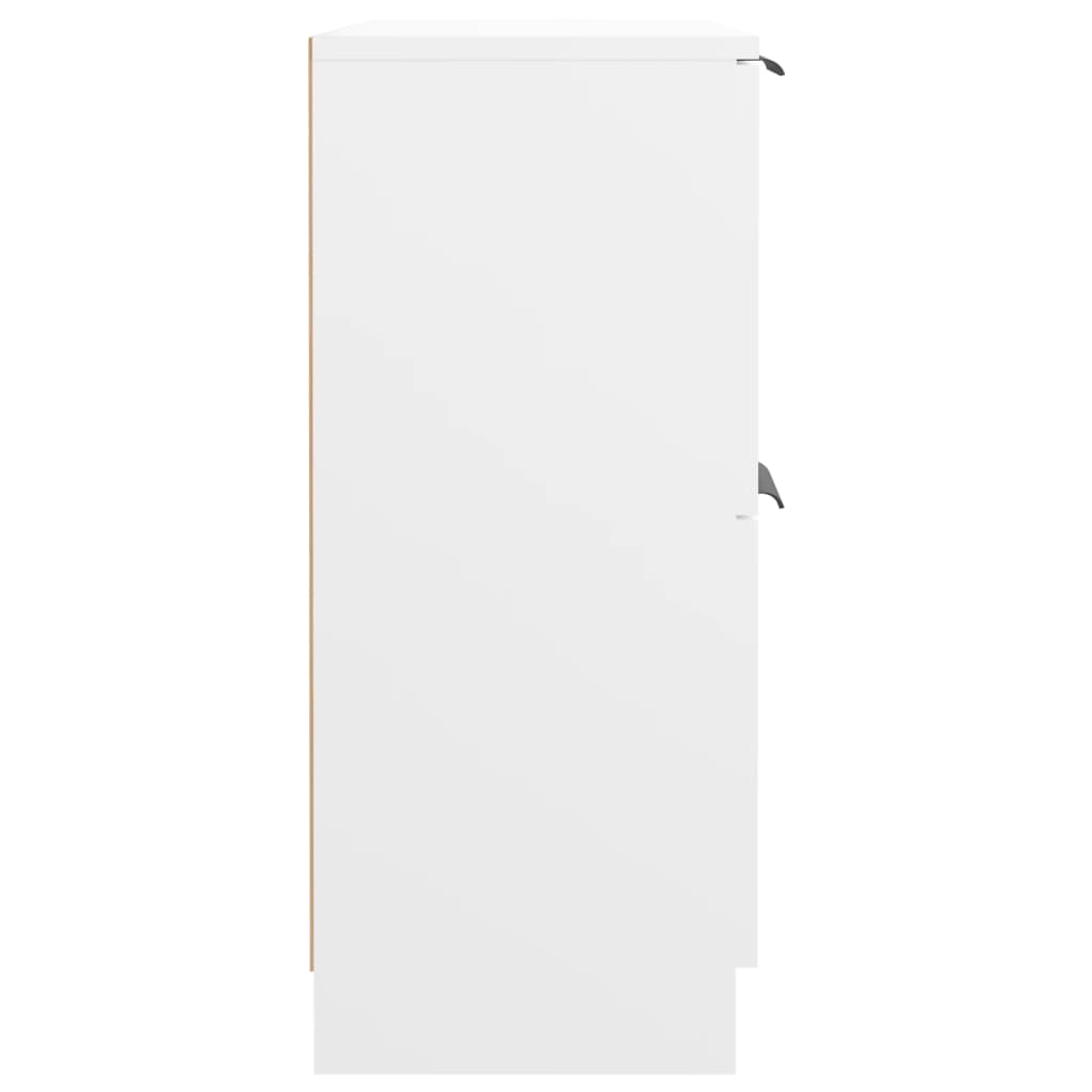 vidaXL Dulap, alb, 60x30x70 cm, lemn prelucrat