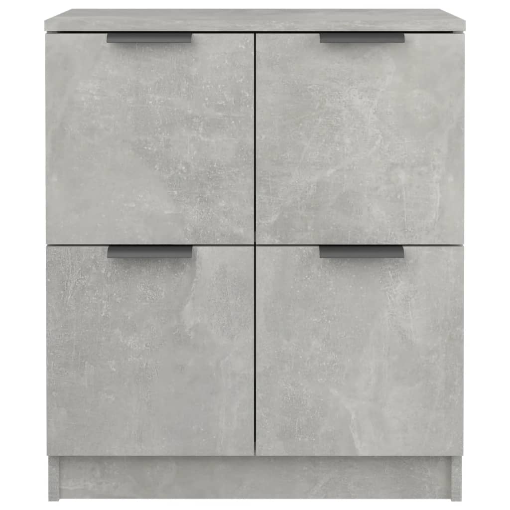vidaXL Dulap, gri beton, 60x30x70 cm, lemn prelucrat