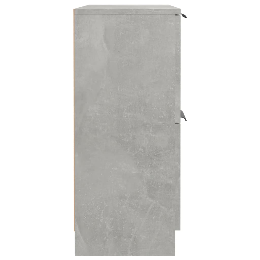 vidaXL Dulap, gri beton, 60x30x70 cm, lemn prelucrat