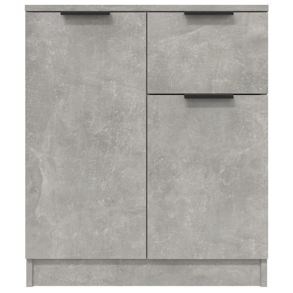 vidaXL Dulap, gri beton, 60x30x70 cm, lemn prelucrat