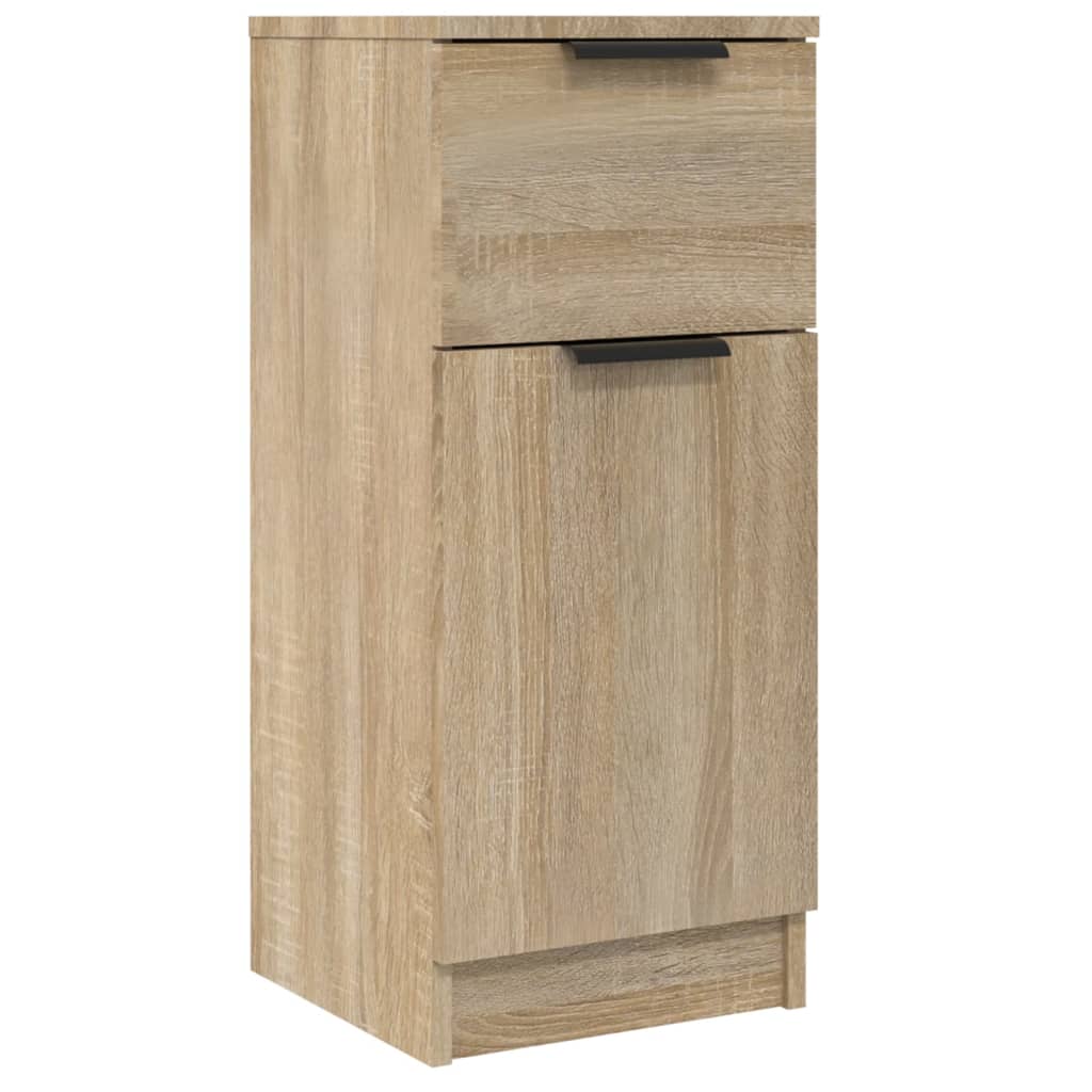 vidaXL Dulapuri, 2 buc., stejar sonoma, 30x30x70 cm, lemn compozit