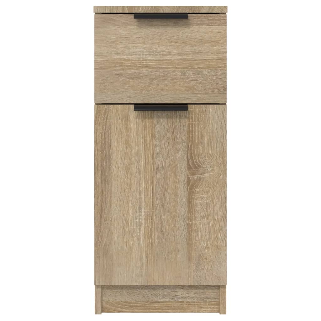 vidaXL Dulapuri, 2 buc., stejar sonoma, 30x30x70 cm, lemn compozit