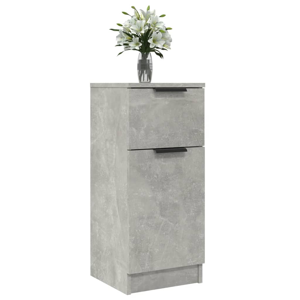 vidaXL Dulap, gri beton, 30x30x70 cm, lemn compozit vidaXL Dulap, gri beton, 30x30x70 cm, lemn compozit