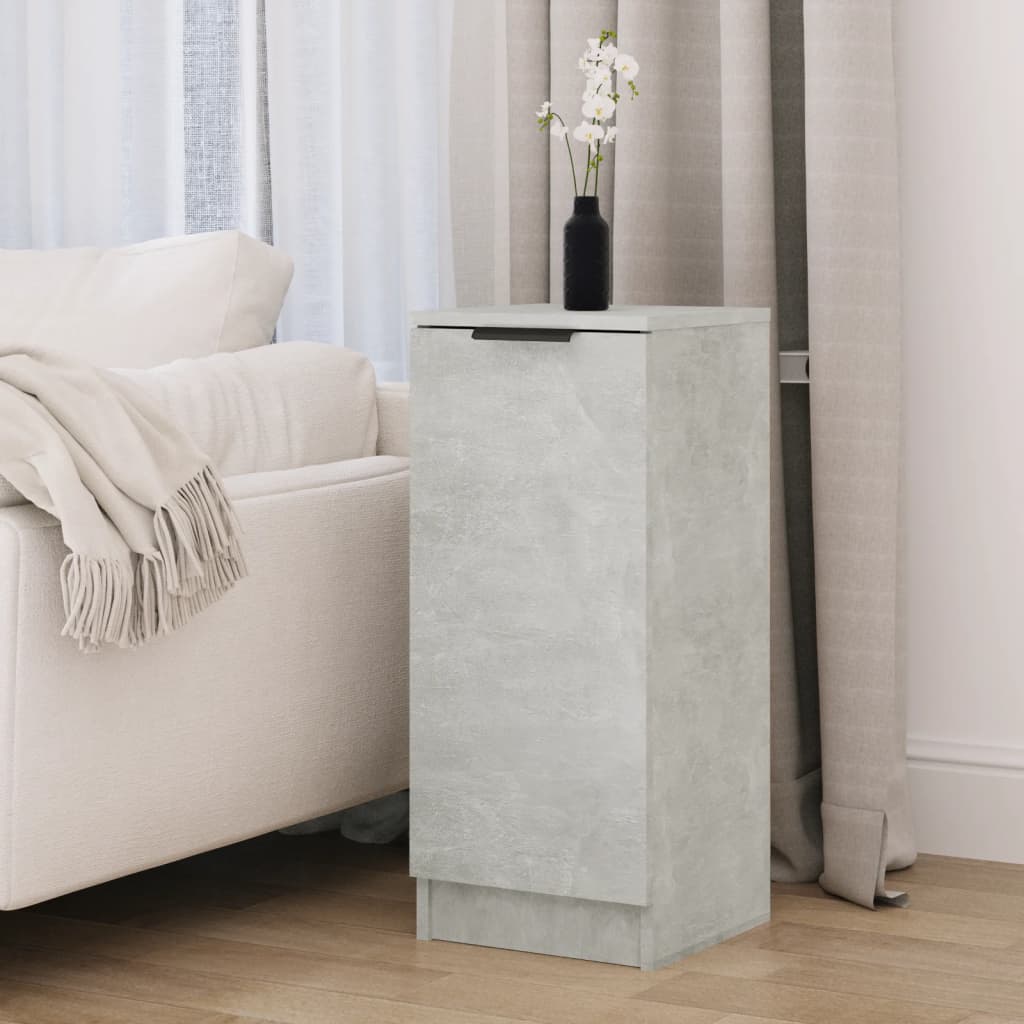 vidaXL Dulap, gri beton, 30x30x70 cm, lemn compozit vidaXL Dulap, gri beton, 30x30x70 cm, lemn compozit