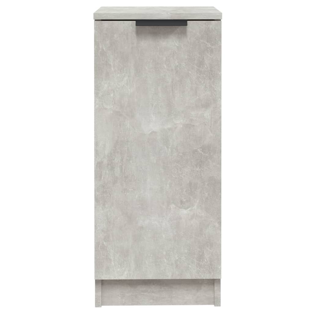 vidaXL Dulapuri, 2 buc., gri beton, 30x30x70 cm, lemn compozit