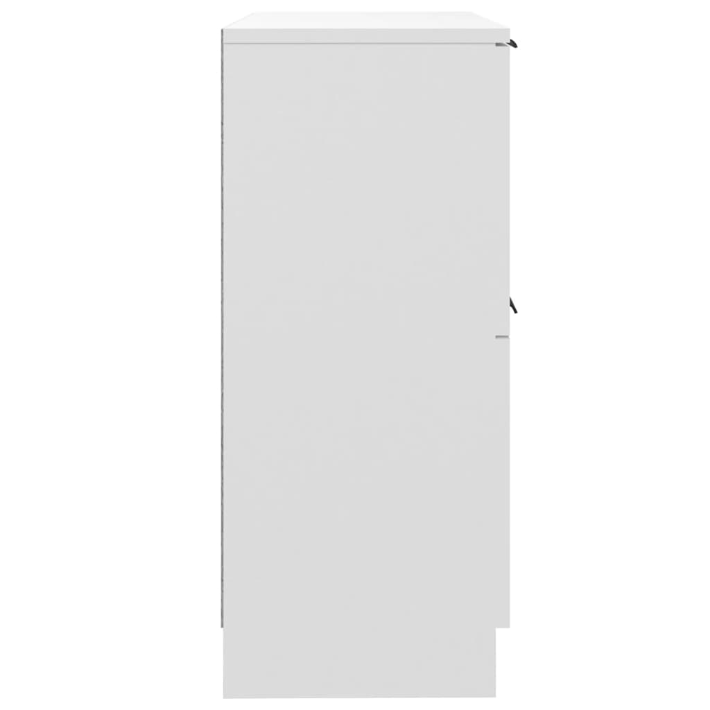 vidaXL Dulap, alb, 30x30x70 cm, lemn prelucrat