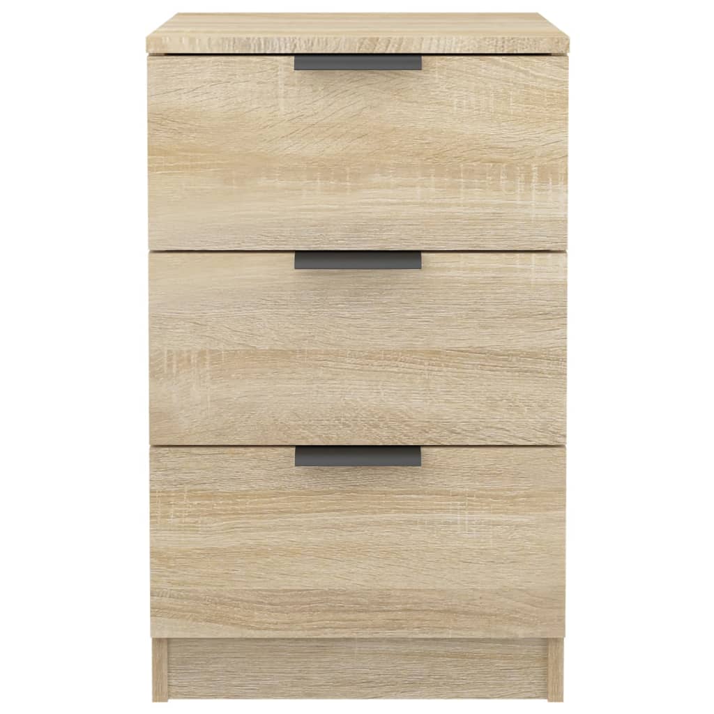 vidaXL Noptiere, 2 buc., stejar sonoma, 40x36x65 cm vidaXL Noptiere, 2 buc., stejar sonoma, 40x36x65 cm