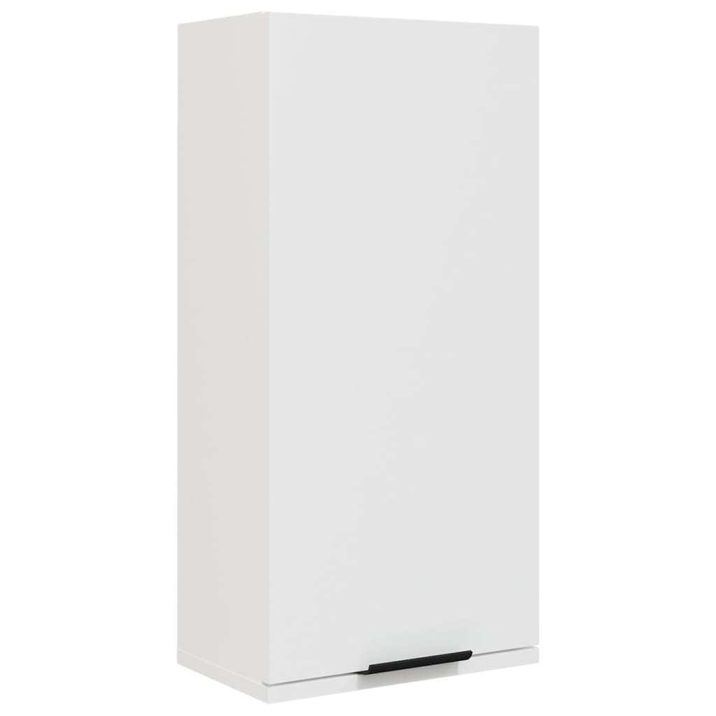 vidaXL Dulap de baie montat pe perete, alb, 32x20x67 cm