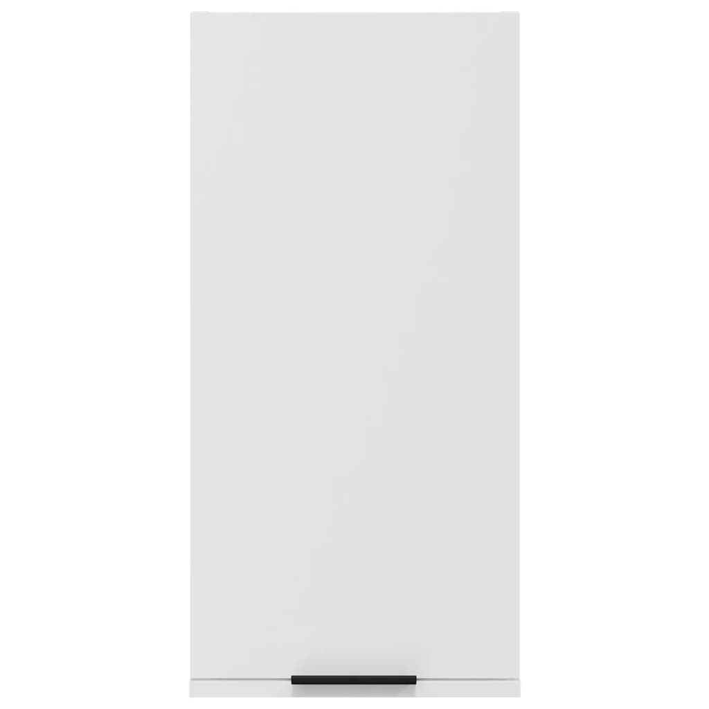 vidaXL Dulap de baie montat pe perete, alb, 32x20x67 cm