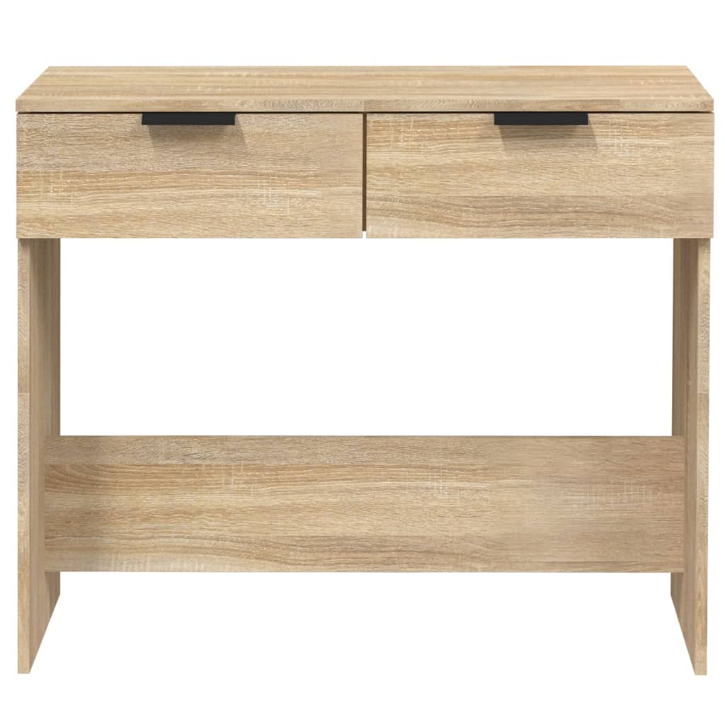 vidaXL Măsuță consolă, stejar sonoma, 90x36x75 cm, lemn prelucrat vidaXL Măsuță consolă, stejar sonoma, 90x36x75 cm, lemn prelucrat