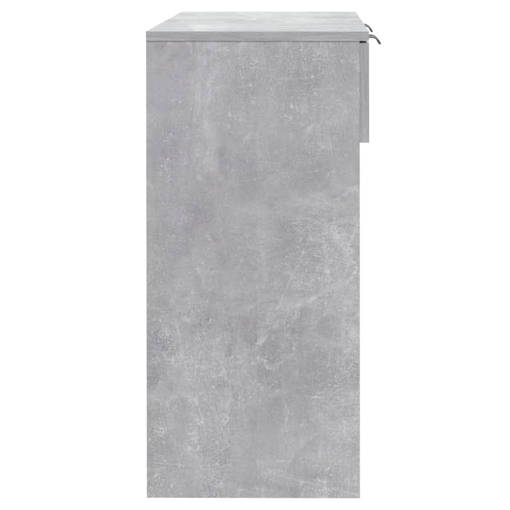 vidaXL Măsuță consolă, gri beton, 90x36x75 cm, lemn prelucrat vidaXL Măsuță consolă, gri beton, 90x36x75 cm, lemn prelucrat