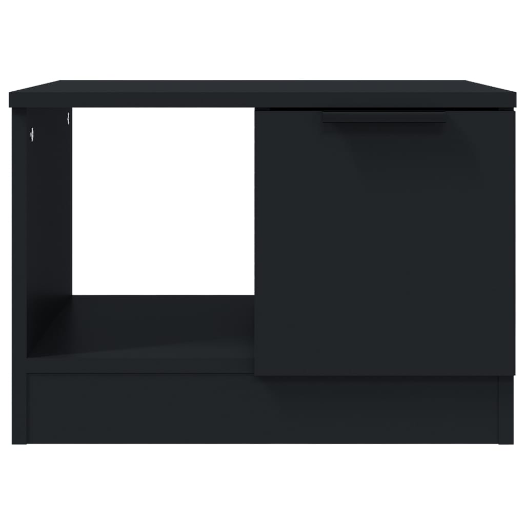 vidaXL Măsuță de cafea, negru, 50x50x36 cm, lemn prelucrat vidaXL Măsuță de cafea, negru, 50x50x36 cm, lemn prelucrat