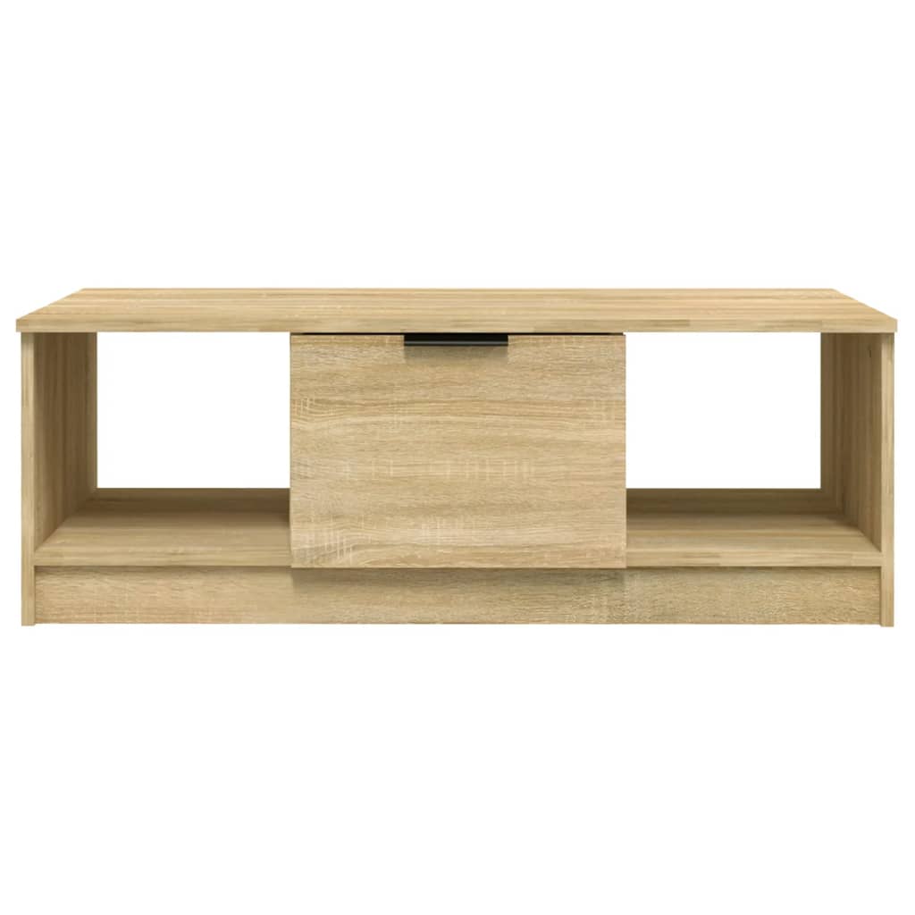vidaXL Măsuță de cafea, stejar sonoma, 102x50x36 cm, lemn prelucrat vidaXL Măsuță de cafea, stejar sonoma, 102x50x36 cm, lemn prelucrat