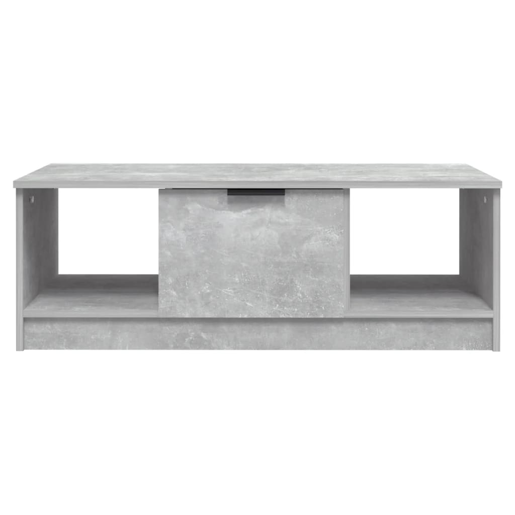 vidaXL Măsuță de cafea, gri beton, 102x50x36 cm, lemn prelucrat vidaXL Măsuță de cafea, gri beton, 102x50x36 cm, lemn prelucrat