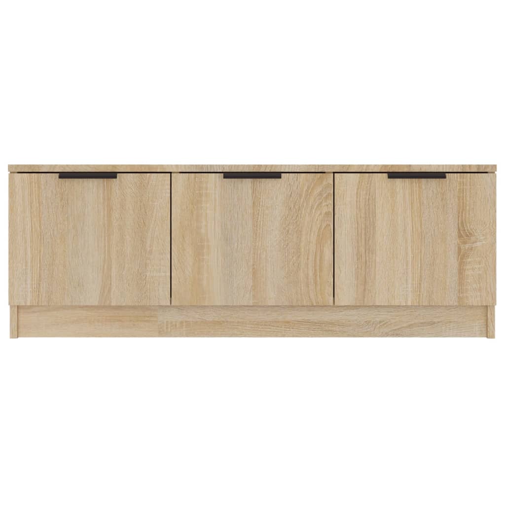 vidaXL Comodă TV, stejar sonoma, 102x35x36,5 cm, lemn prelucrat vidaXL Comodă TV, stejar sonoma, 102x35x36,5 cm, lemn prelucrat