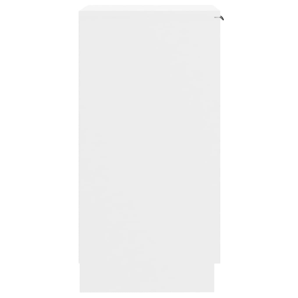 vidaXL Pantofar, alb, 30x35x70 cm, lemn compozit vidaXL Pantofar, alb, 30x35x70 cm, lemn compozit
