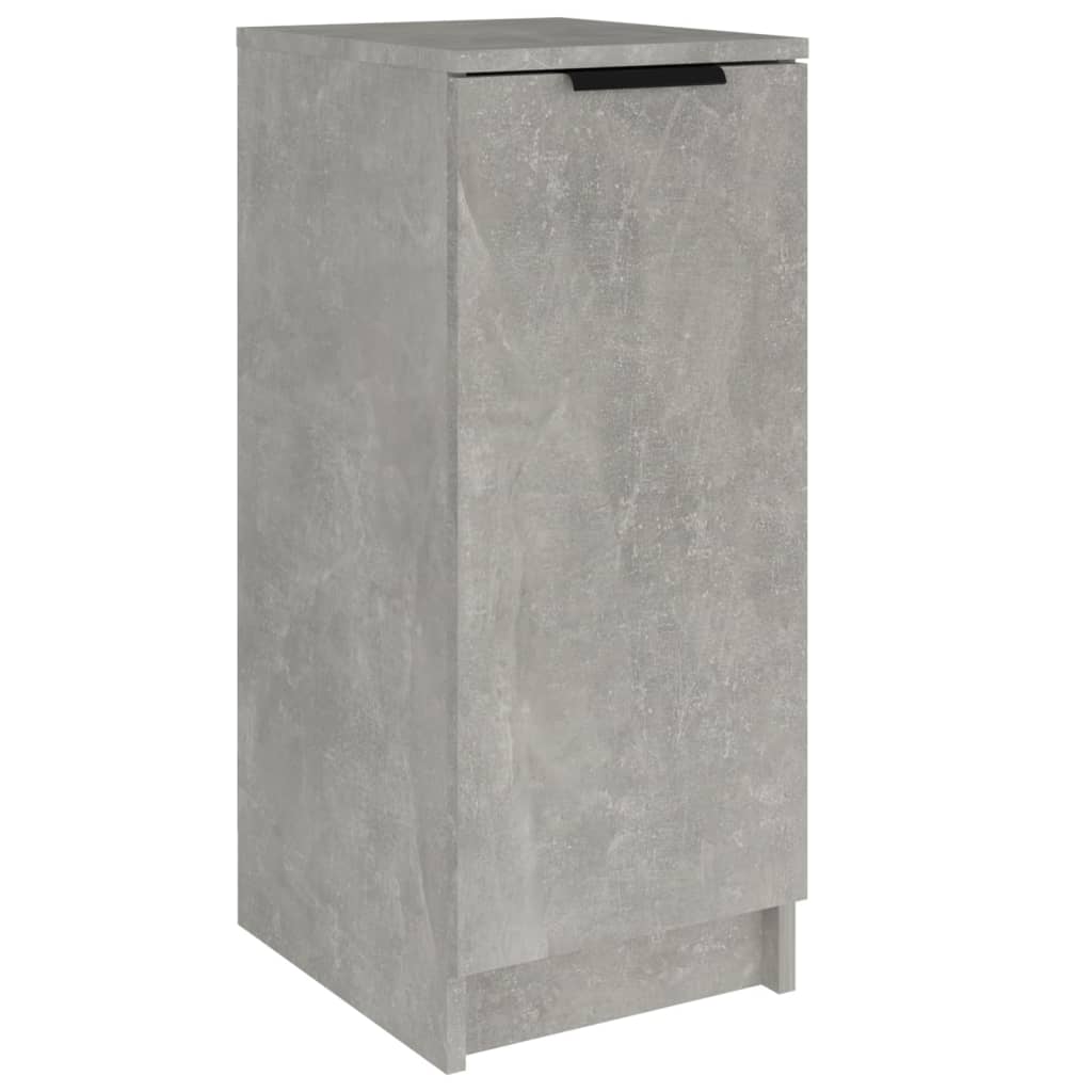 vidaXL Pantofar, gri beton, 30x35x70 cm, lemn compozit