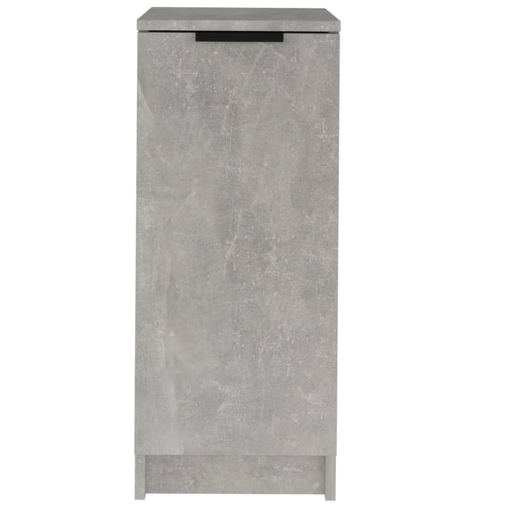 vidaXL Pantofar, gri beton, 30x35x70 cm, lemn compozit