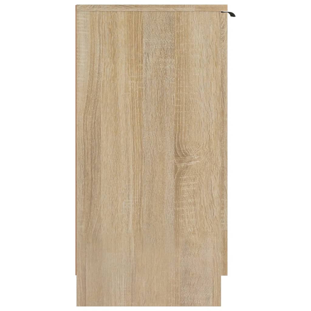 vidaXL Pantofar, stejar sonoma, 59x35x70 cm, lemn prelucrat