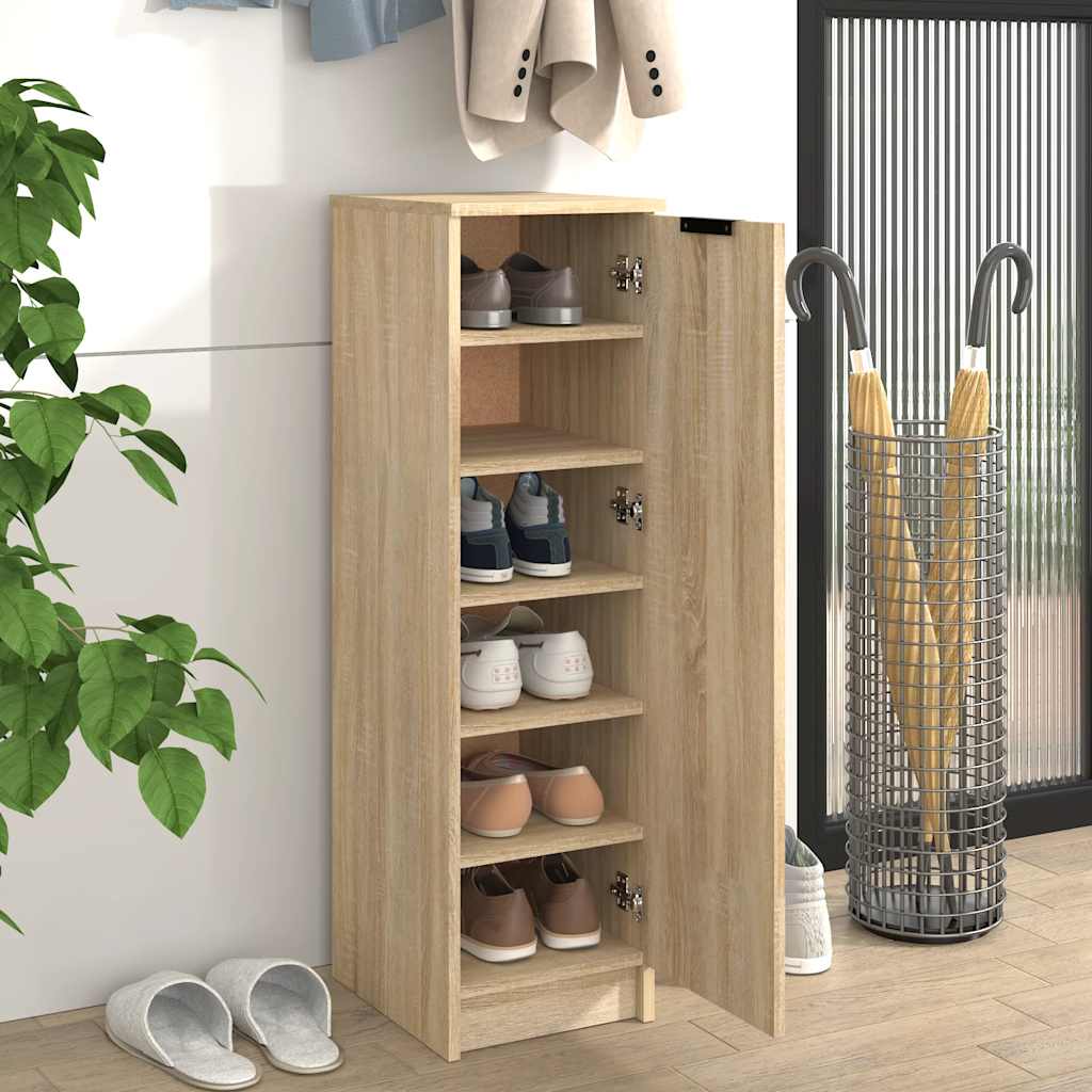 vidaXL Pantofar, stejar sonoma, 30x35x100 cm, lemn compozit