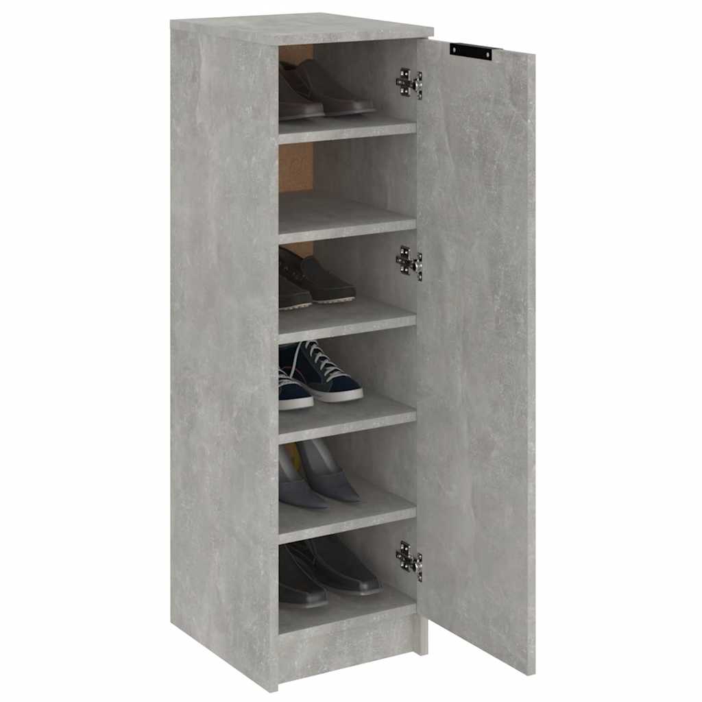 vidaXL Pantofar, gri beton, 30x35x100 cm, lemn compozit vidaXL Pantofar, gri beton, 30x35x100 cm, lemn compozit